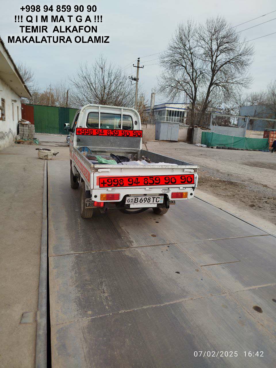 Metallolom qabul qilish Chilonzor