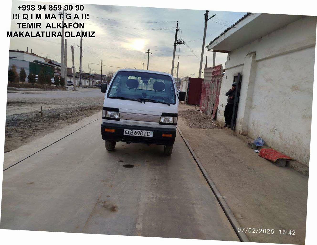 Metallolom qabul qilish Oqqorgon