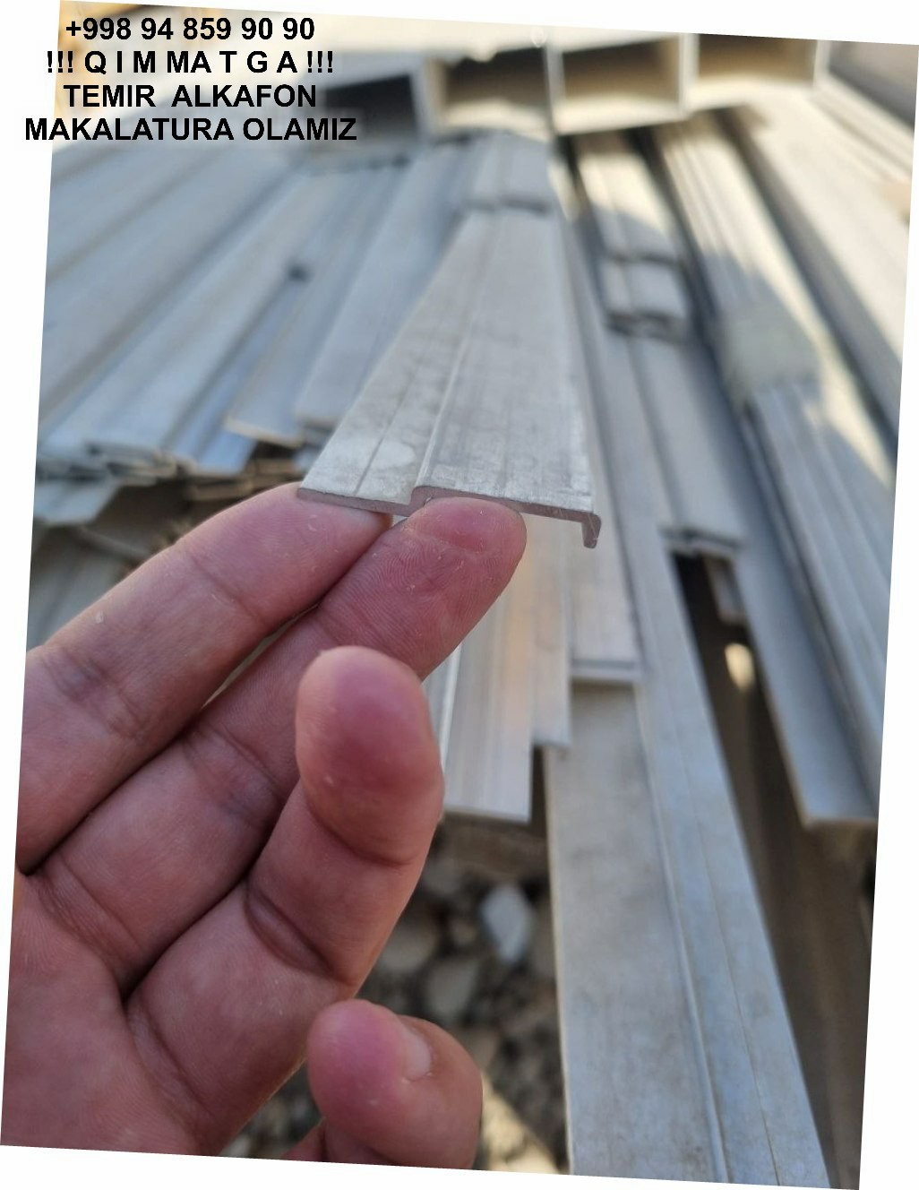 Metallolom qabul qilish Bostonliq