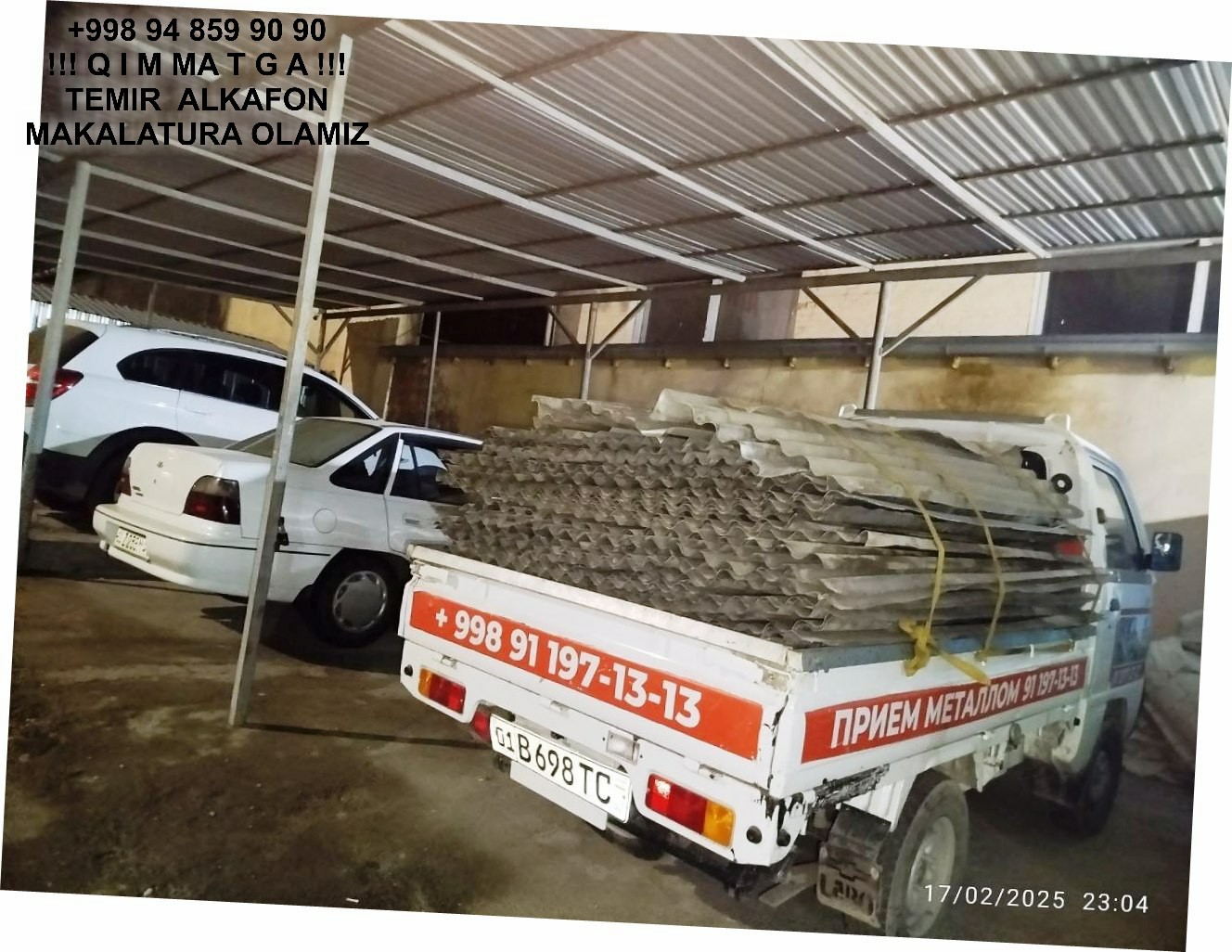 Metallolom qabul qilish Yangihayot