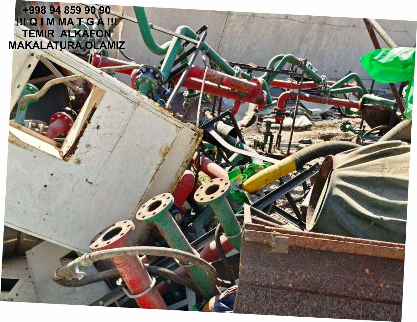 Metallolom qabul qilish Mirobod