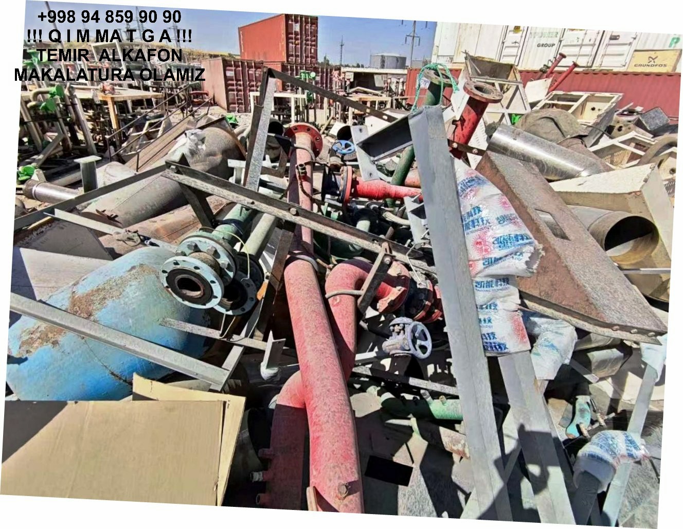 Metallolom qabul qilish Yakkasaroy