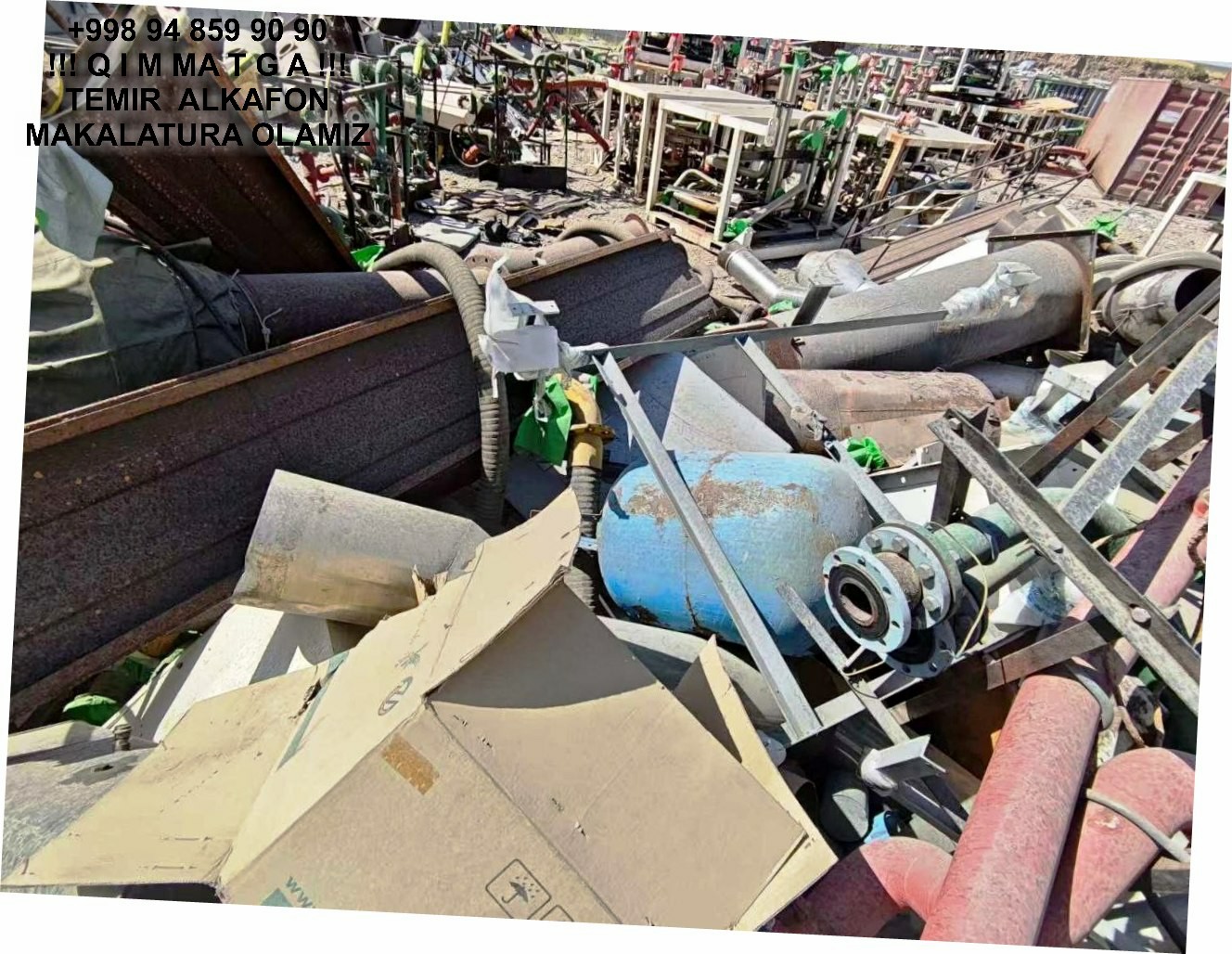 Metallolom qabul qilish Sergeli